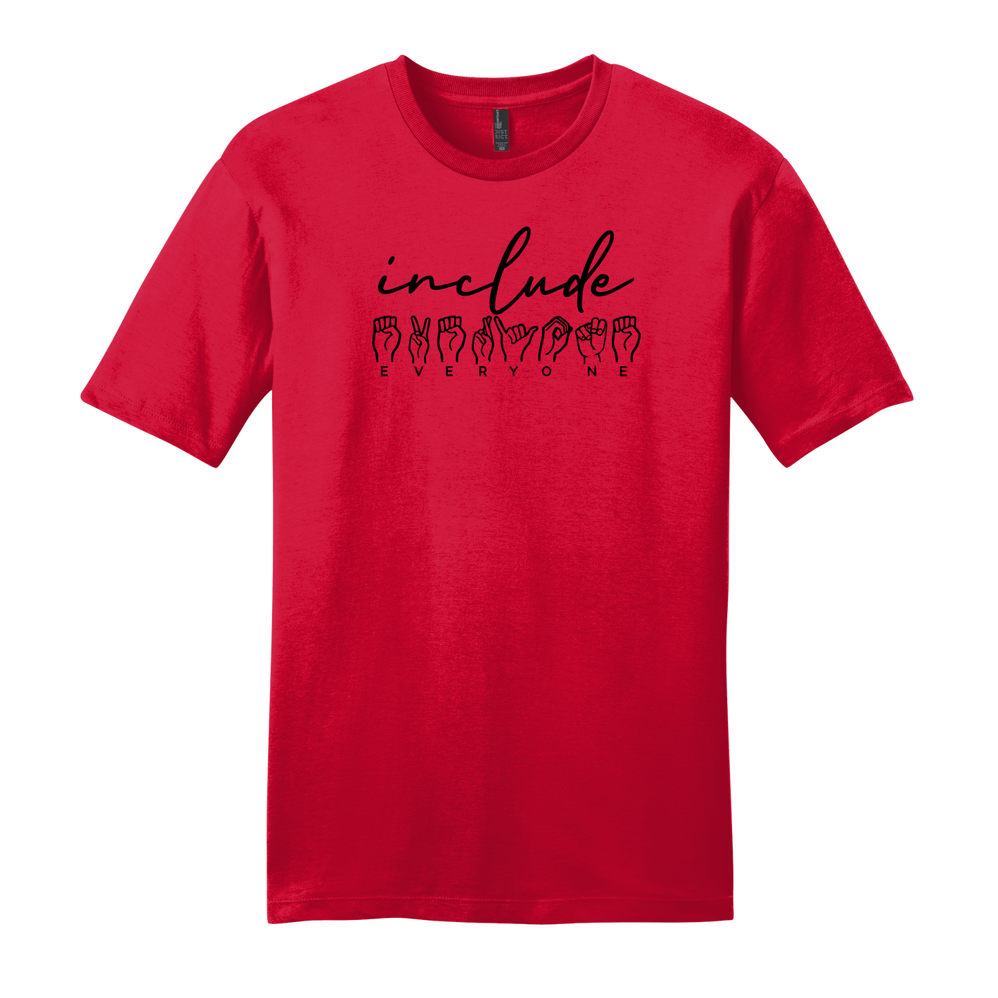Sign Language Inclusion Short Sleeve T-Shirt