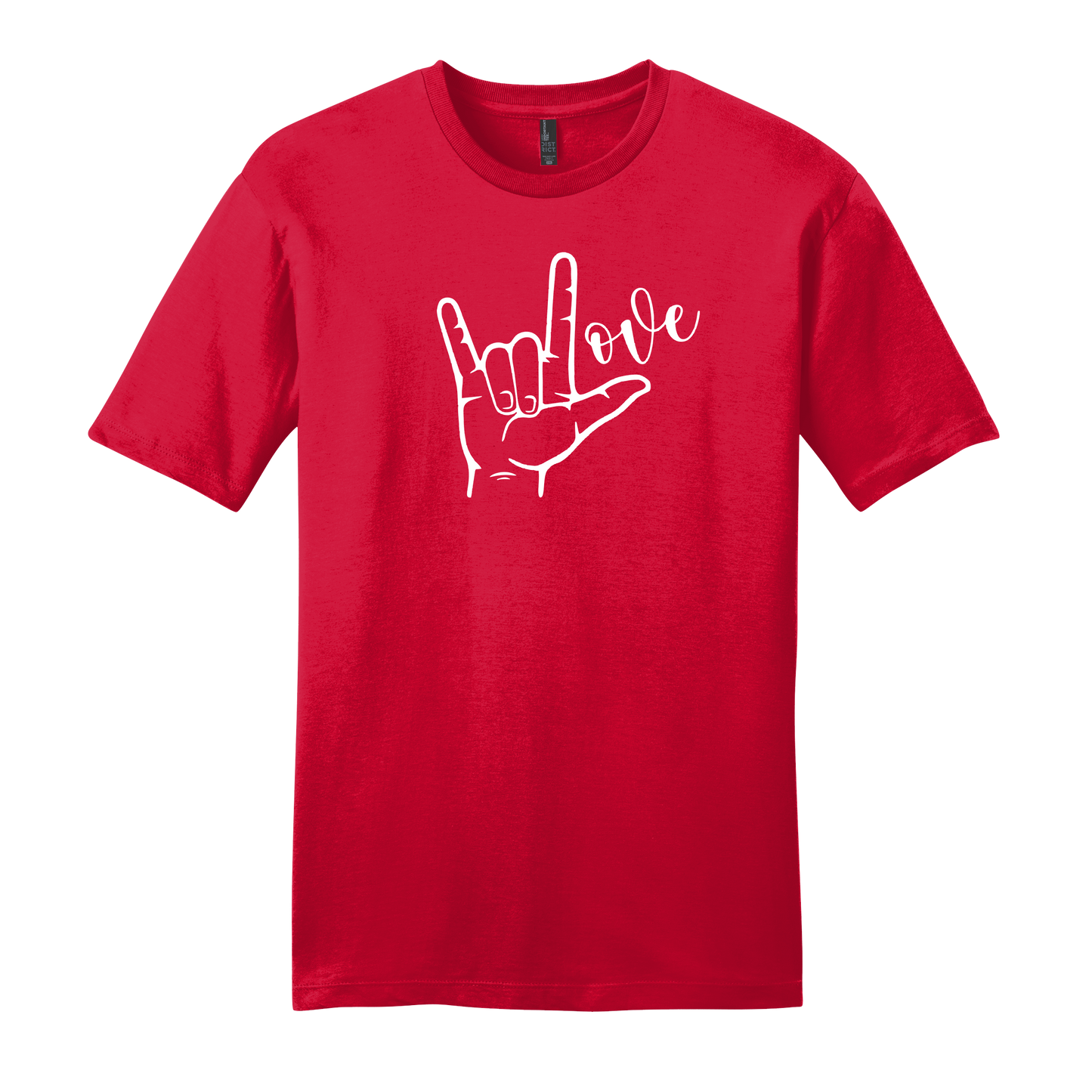 Sign Language Love Short Sleeve T-Shirt