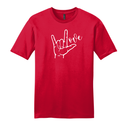 Sign Language Love Short Sleeve T-Shirt