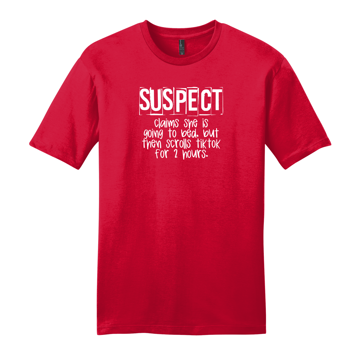 Suspect TikTok Scroll Short Sleeve T-Shirt