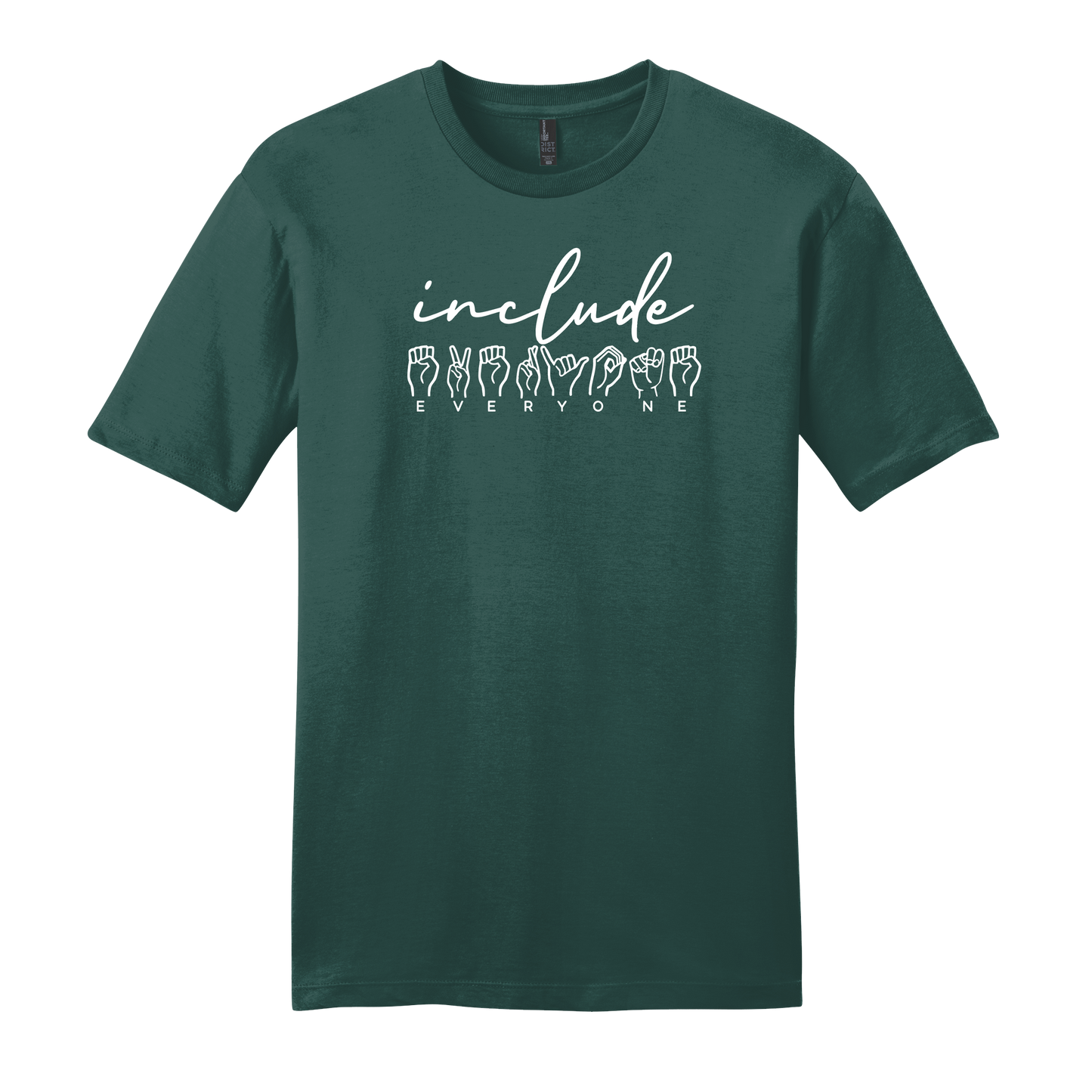Sign Language Inclusion Short Sleeve T-Shirt
