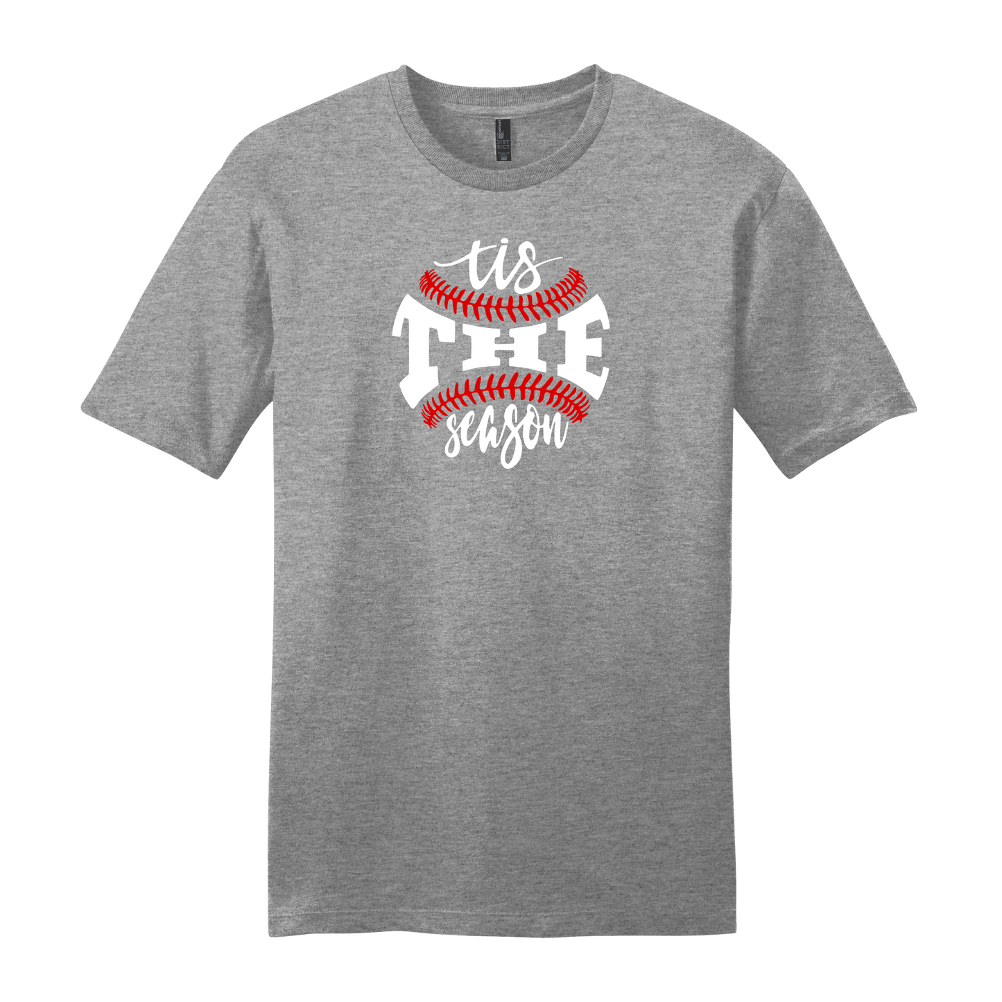 Baseball Tis The Season Short Sleeve T-Shirt
