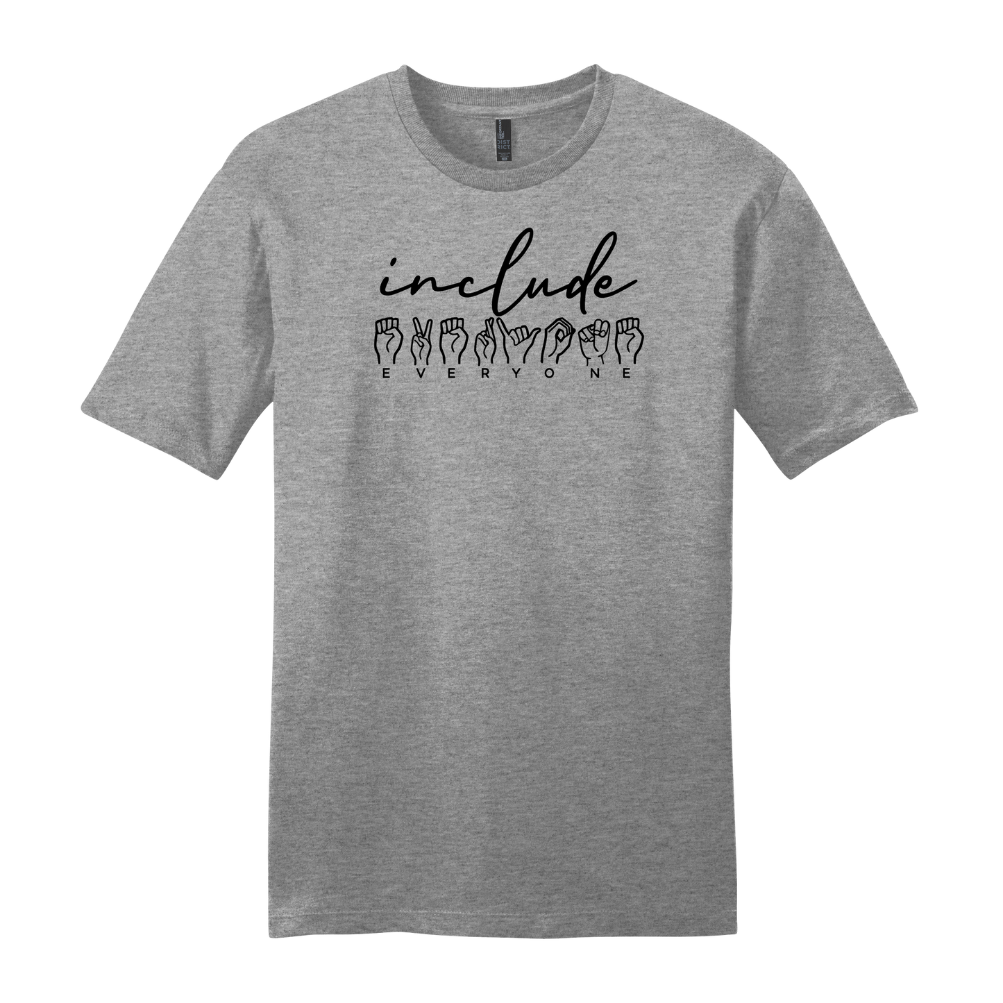 Sign Language Inclusion Short Sleeve T-Shirt