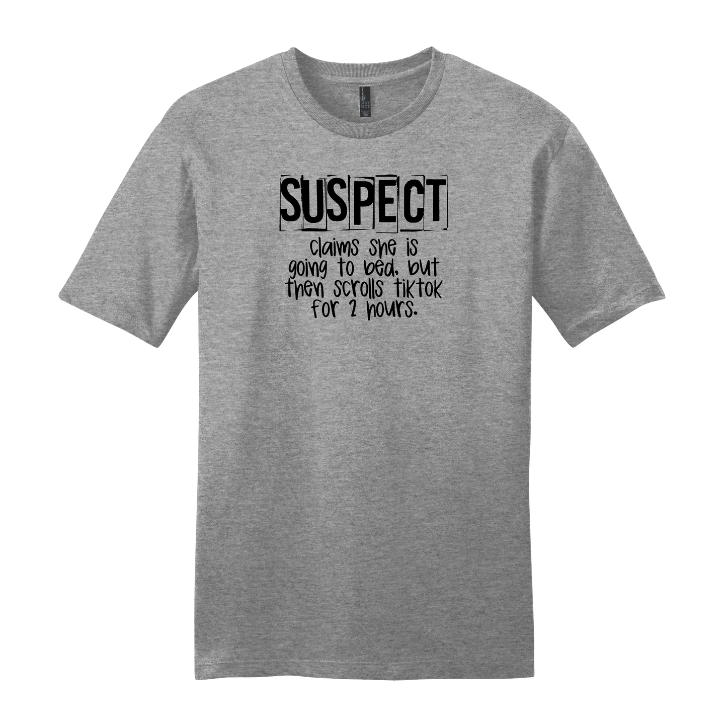 Suspect TikTok Scroll Short Sleeve T-Shirt