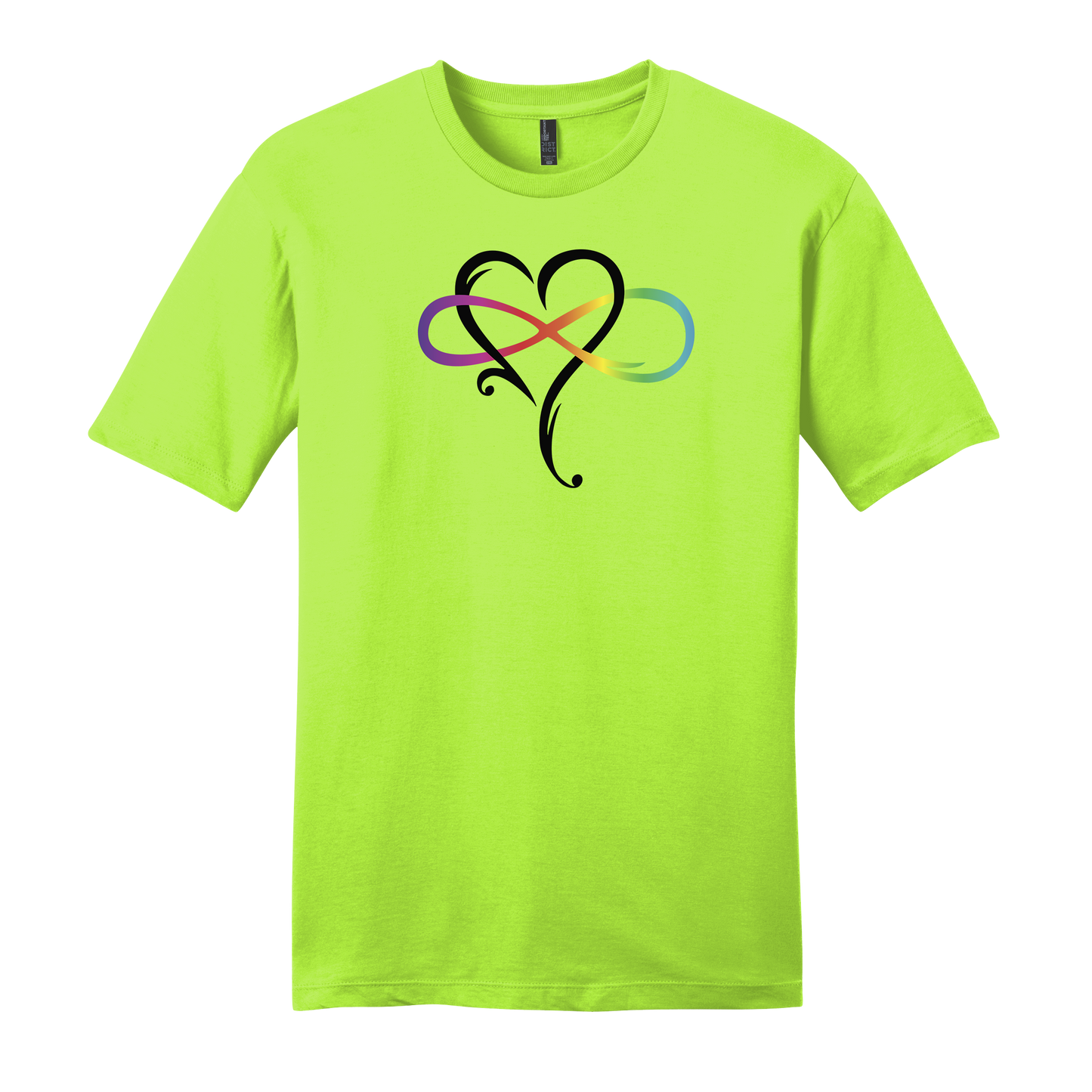 Infinity Heart Short Sleeve T-Shirt