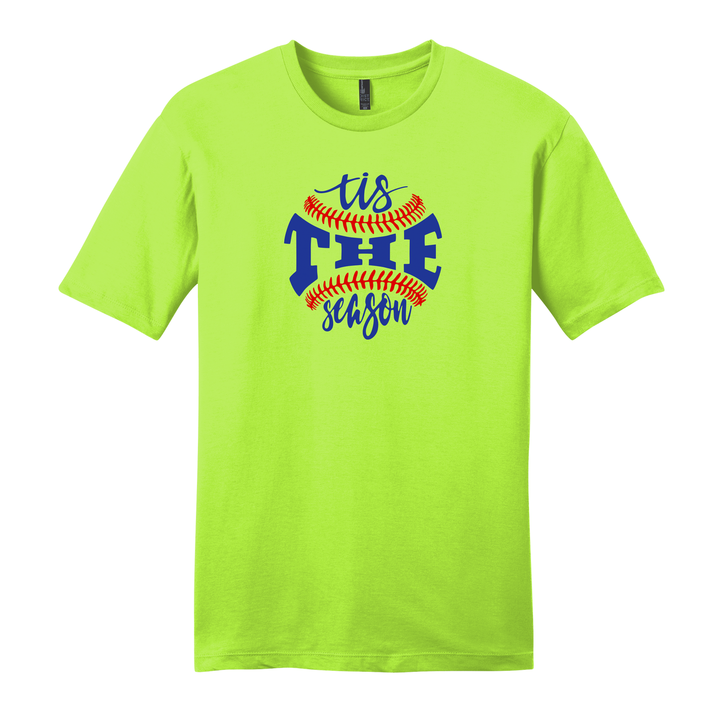 Baseball Tis The Season Short Sleeve T-Shirt