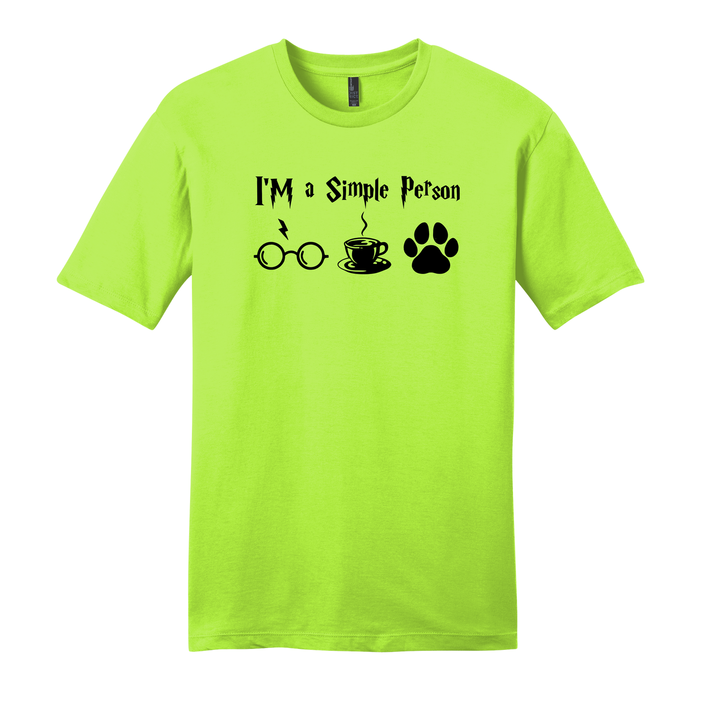 I'm A Simple Person Short Sleeve T-Shirt