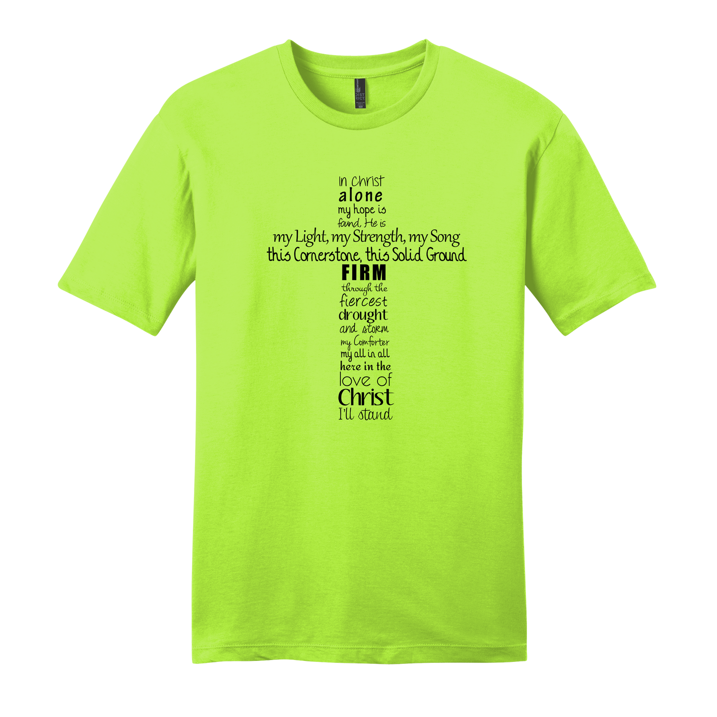 In Christ Alone My Hope Is Found Short Sleeve T-Shirt