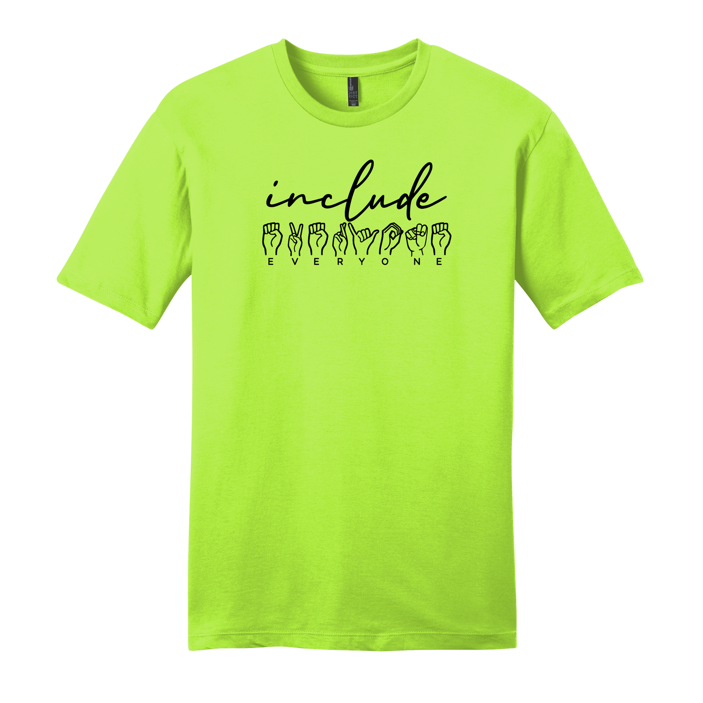 Sign Language Inclusion Short Sleeve T-Shirt