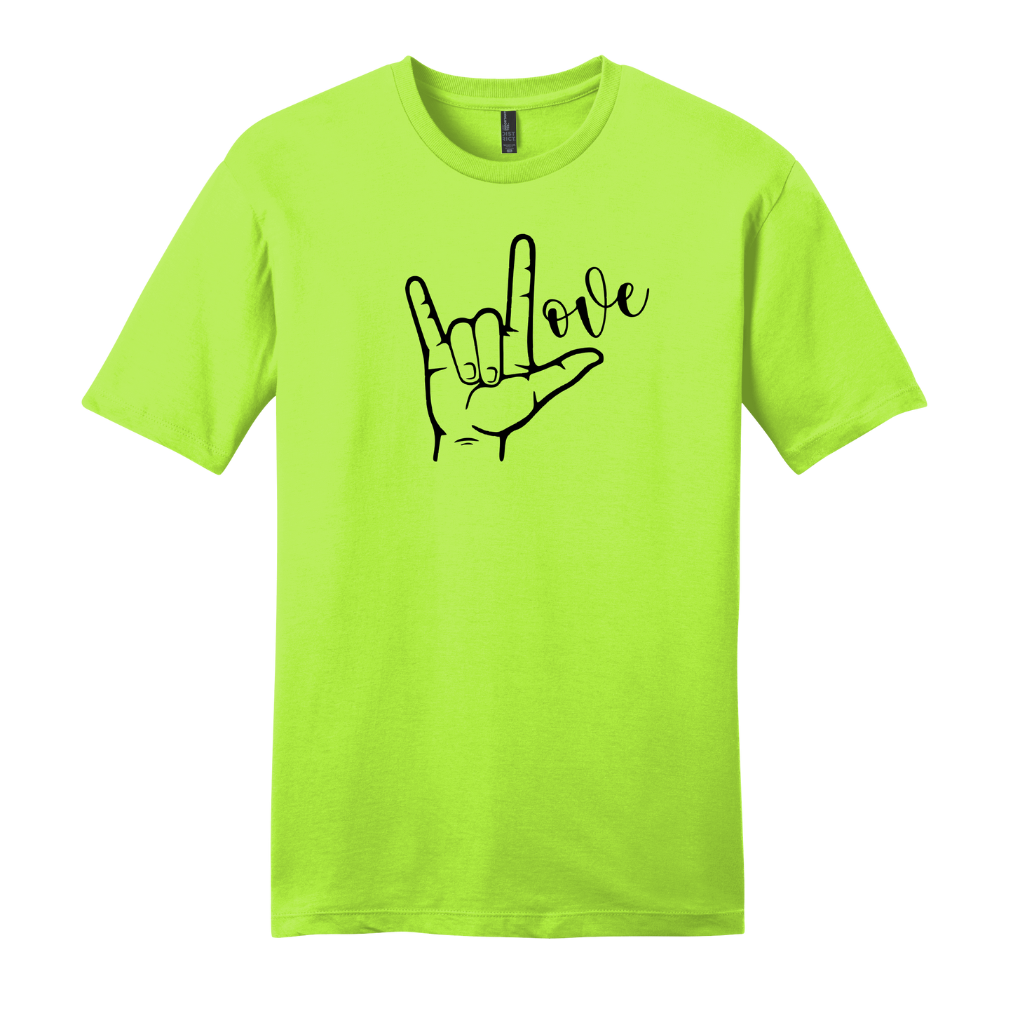 Sign Language Love Short Sleeve T-Shirt