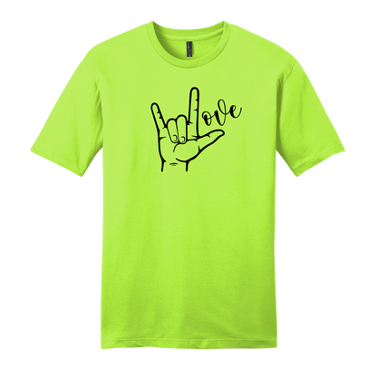 Sign Language Love Short Sleeve T-Shirt