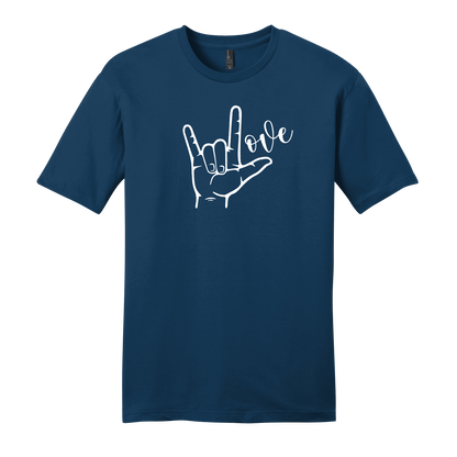 Sign Language Love Short Sleeve T-Shirt