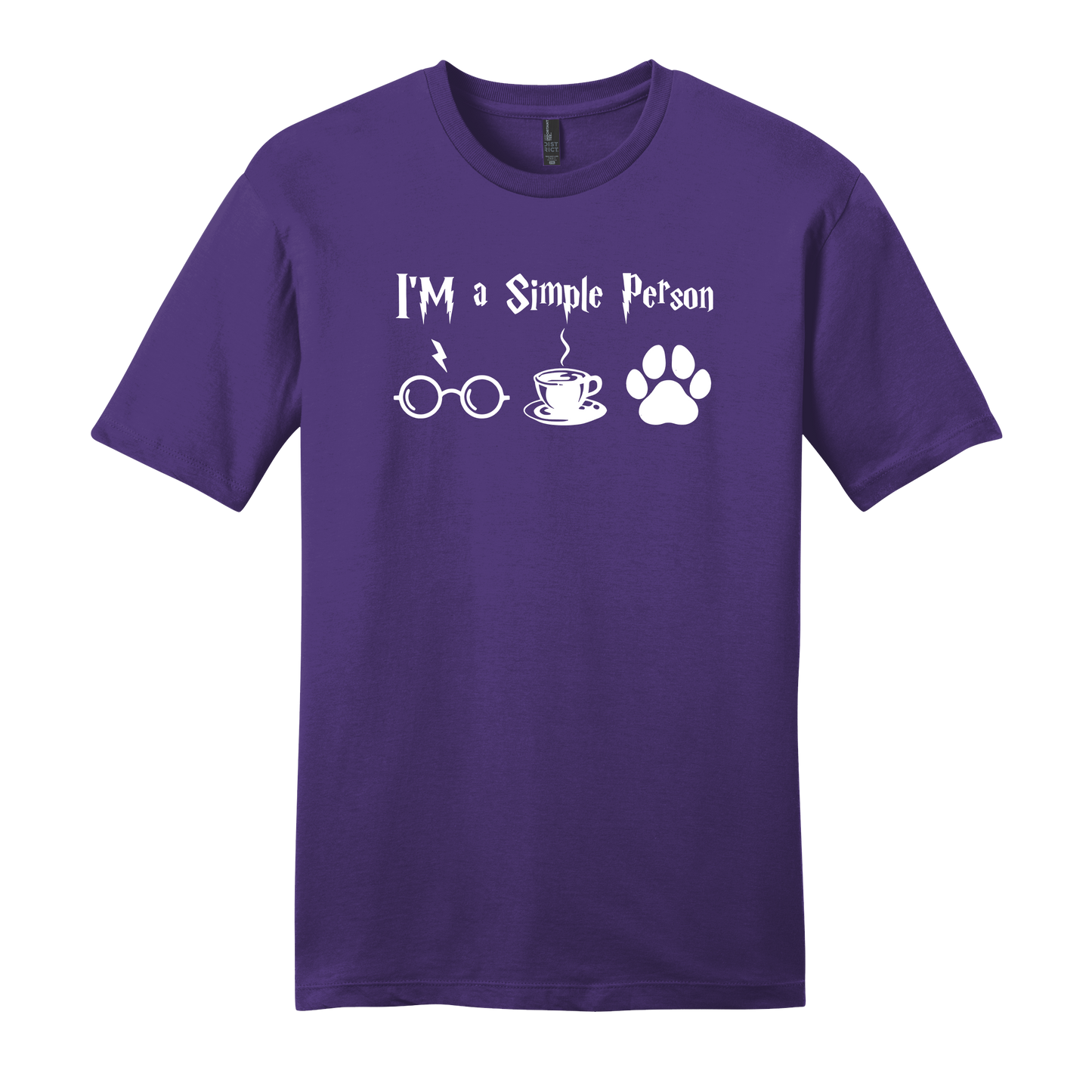 I'm A Simple Person Short Sleeve T-Shirt