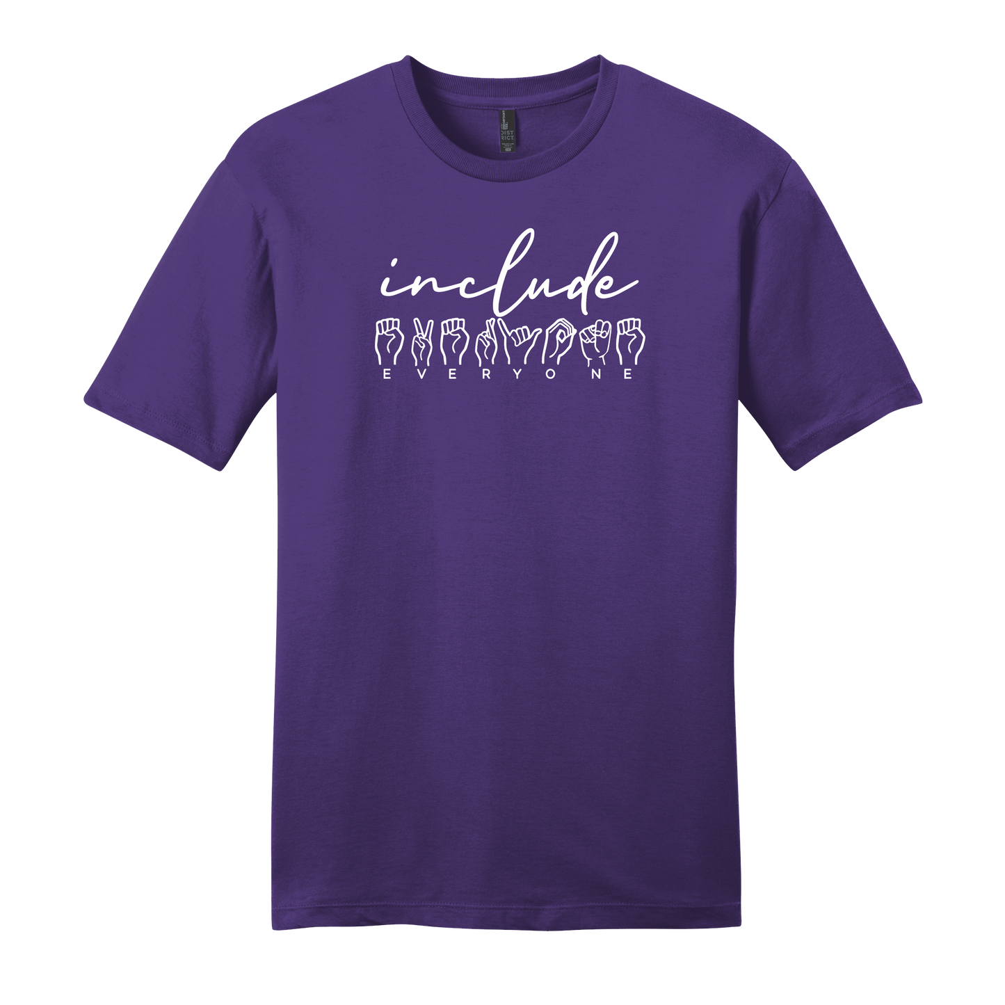 Sign Language Inclusion Short Sleeve T-Shirt