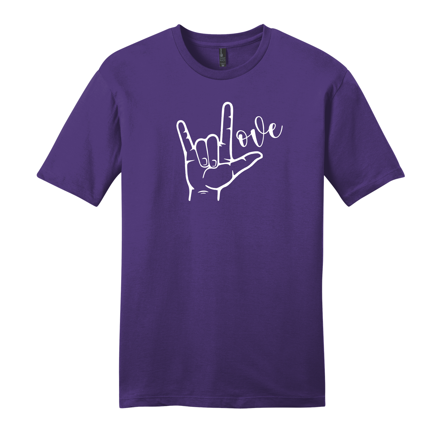 Sign Language Love Short Sleeve T-Shirt