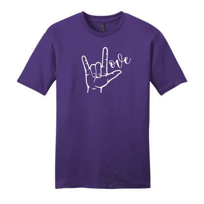 Sign Language Love Short Sleeve T-Shirt