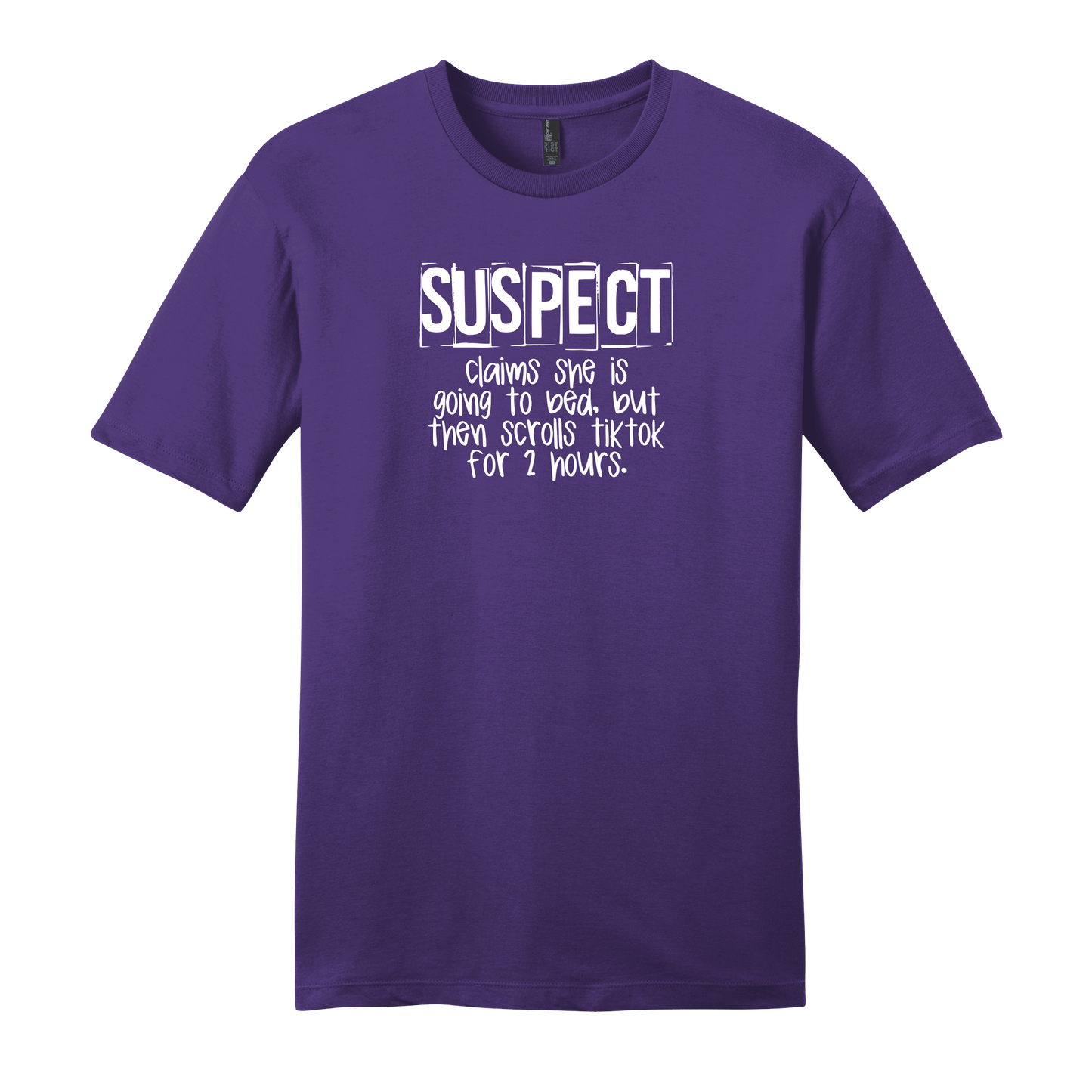 Suspect TikTok Scroll Short Sleeve T-Shirt