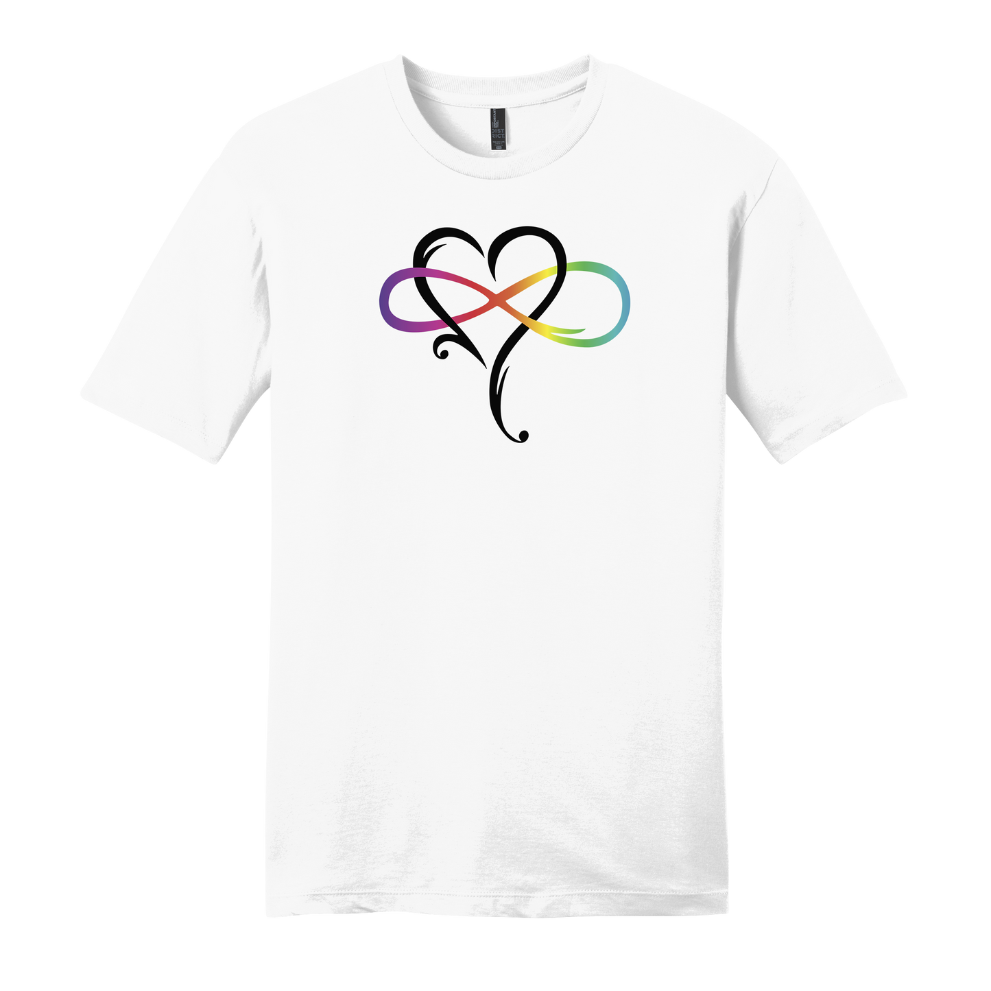 Infinity Heart Short Sleeve T-Shirt