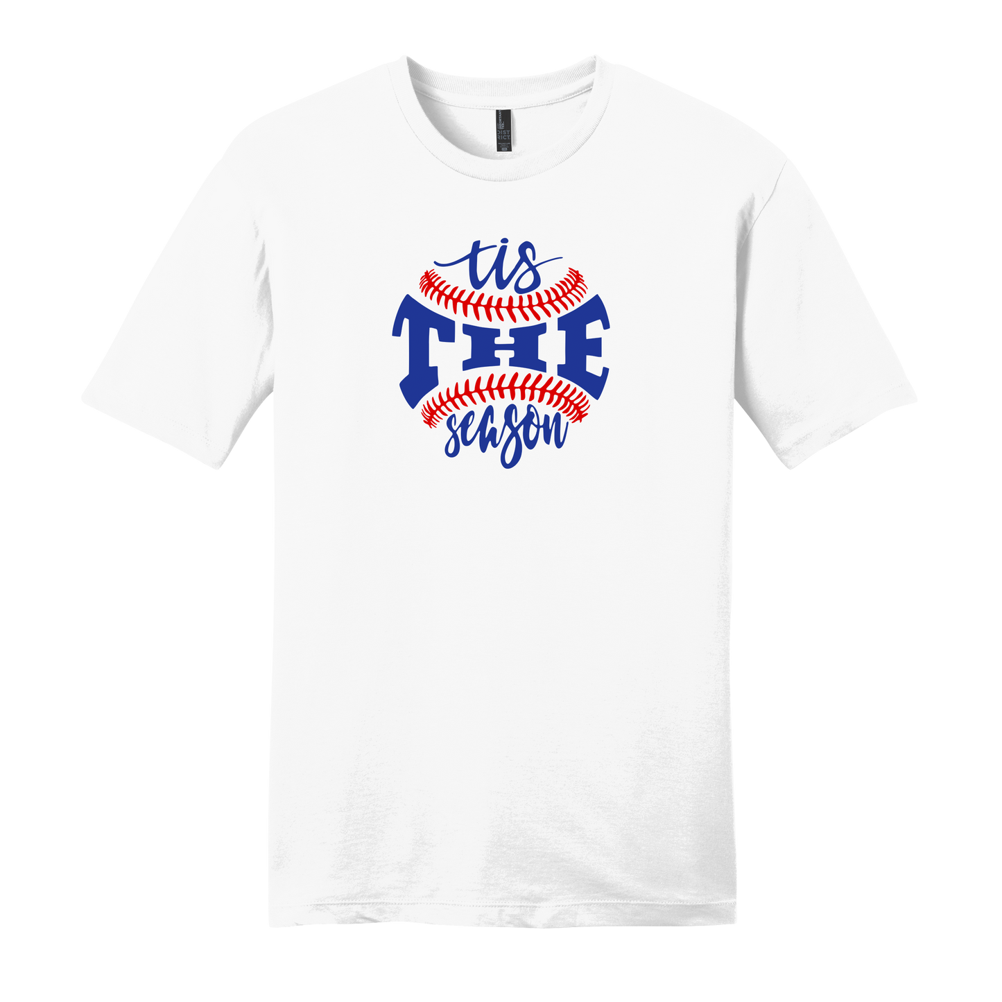 Baseball Tis The Season Short Sleeve T-Shirt