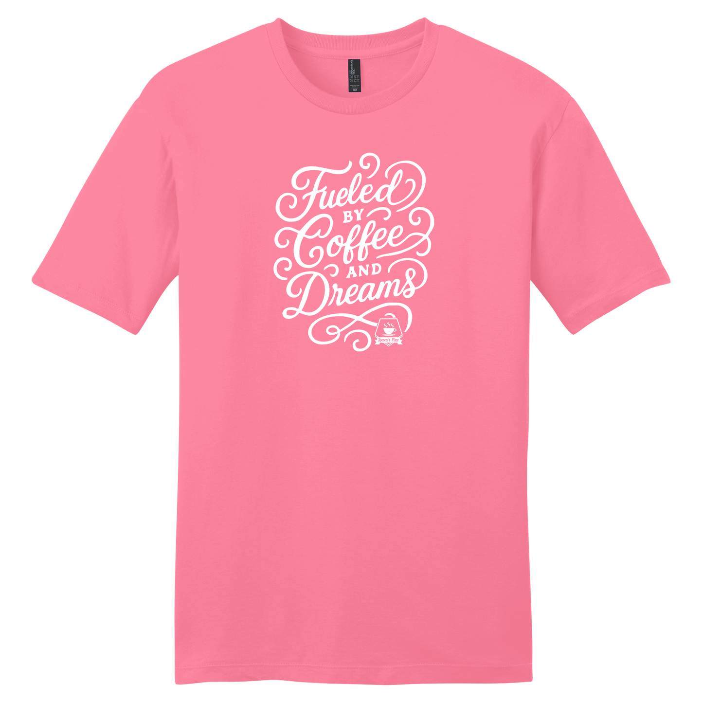 Spencer's Place - Fueled By Coffee And Dreams Short Sleeve T-Shirt