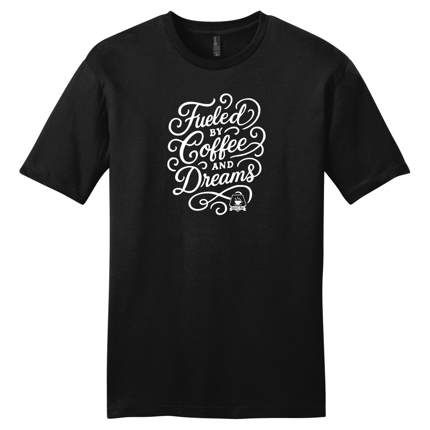 Spencer's Place - Fueled By Coffee And Dreams Short Sleeve T-Shirt