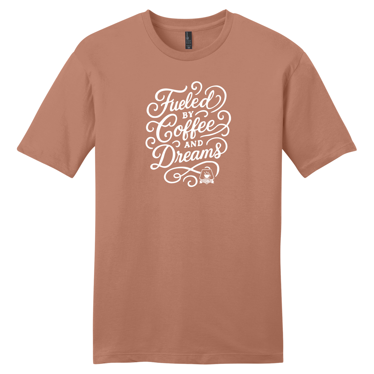 Spencer's Place - Fueled By Coffee And Dreams Short Sleeve T-Shirt
