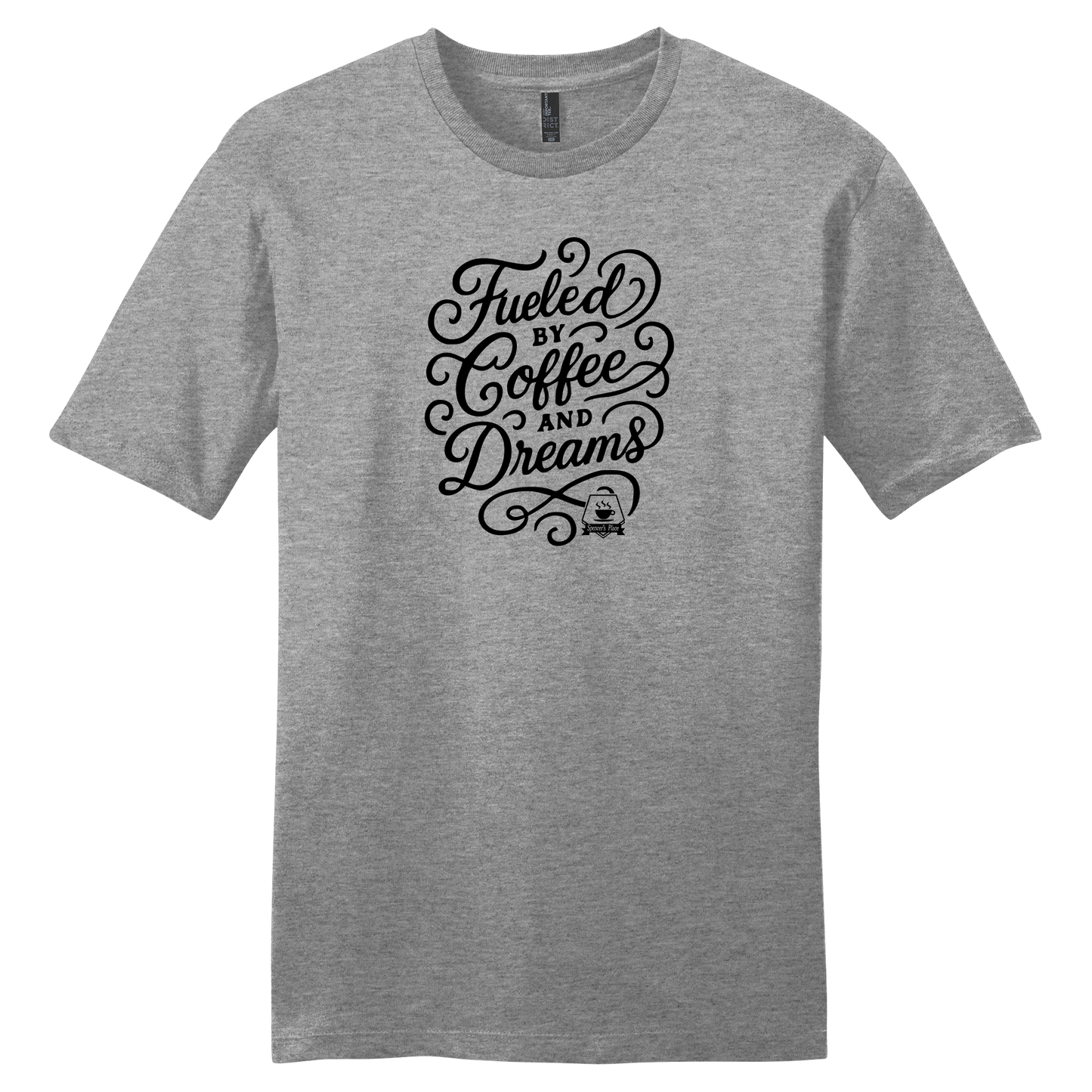 Spencer's Place - Fueled By Coffee And Dreams Short Sleeve T-Shirt