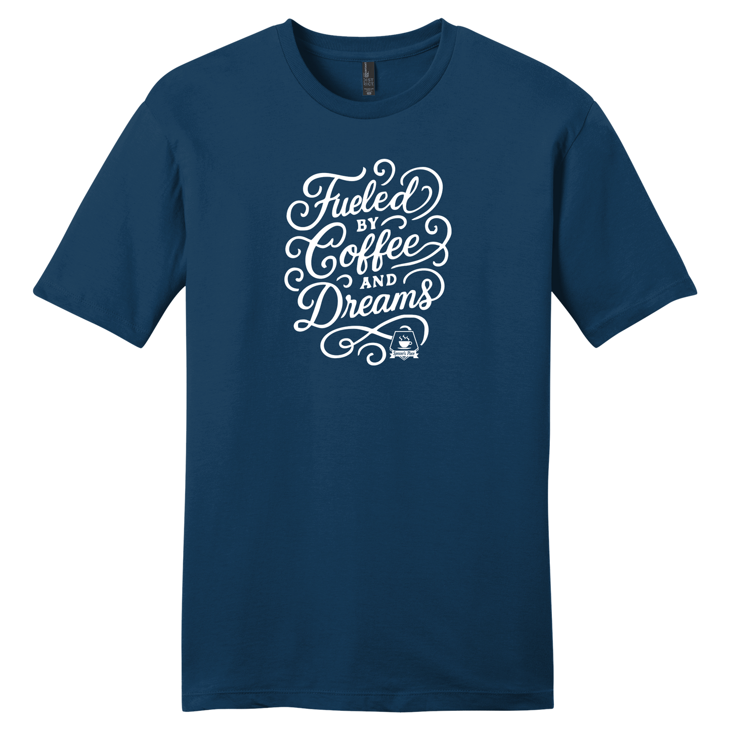 Spencer's Place - Fueled By Coffee And Dreams Short Sleeve T-Shirt