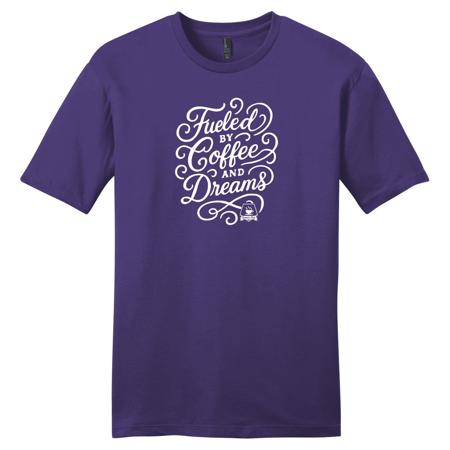 Spencer's Place - Fueled By Coffee And Dreams Short Sleeve T-Shirt