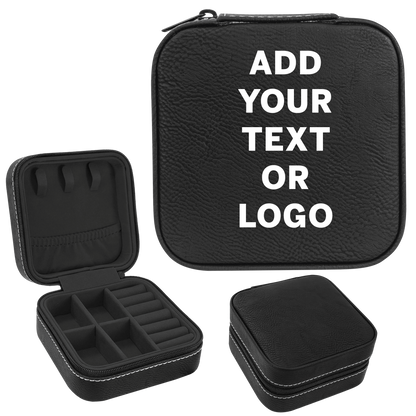 Fully Customizable Faux Leatherette Jewelry Box