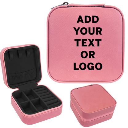 Fully Customizable Faux Leatherette Jewelry Box