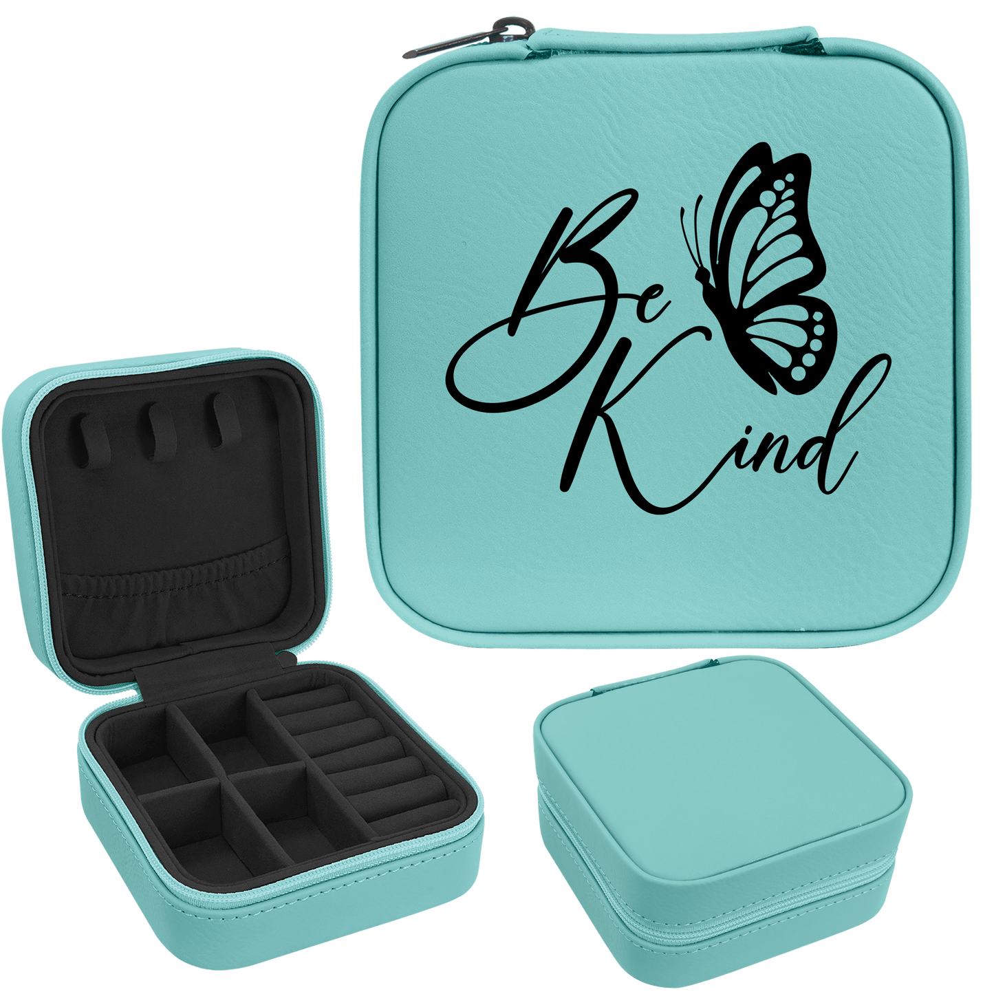 Be Kind Faux Leatherette Jewelry Box