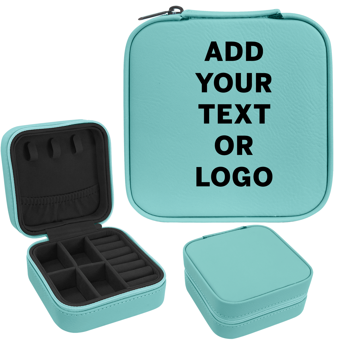 Fully Customizable Faux Leatherette Jewelry Box