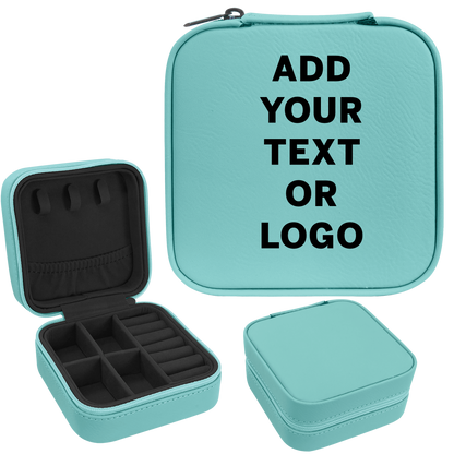 Fully Customizable Faux Leatherette Jewelry Box