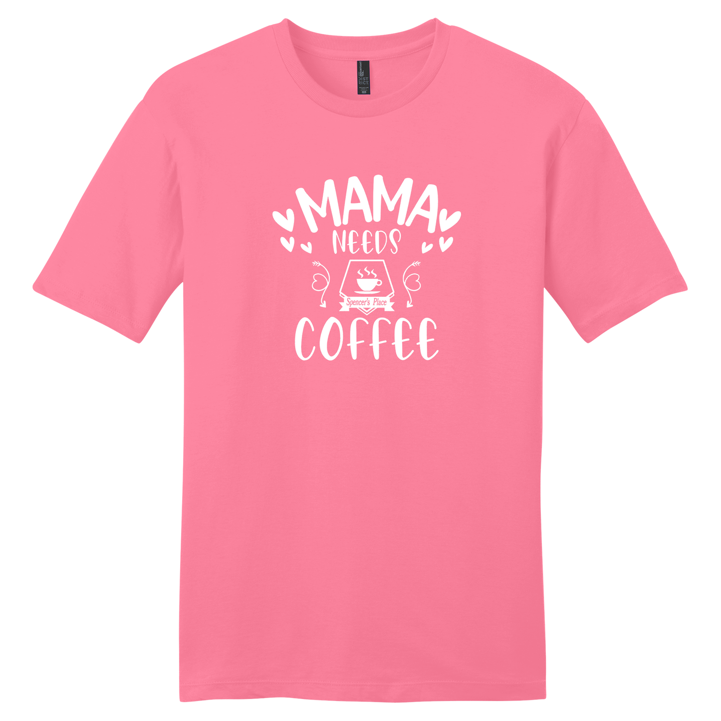Spencer's Place - Mama Needs Coffee Short Sleeve T-Shirt