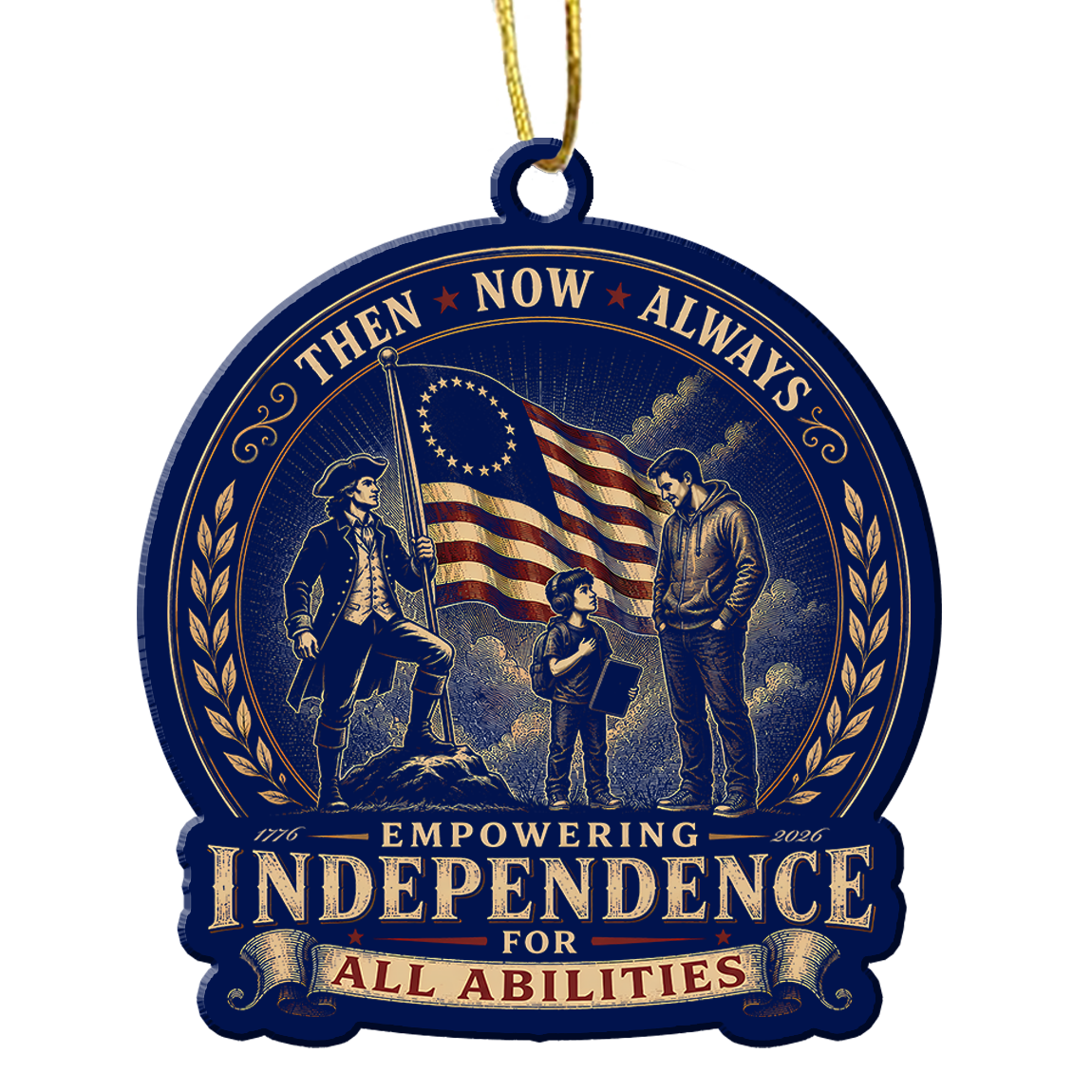 Independence for all Abilities Commemorative Ornament