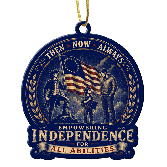 Independence for all Abilities Commemorative Ornament