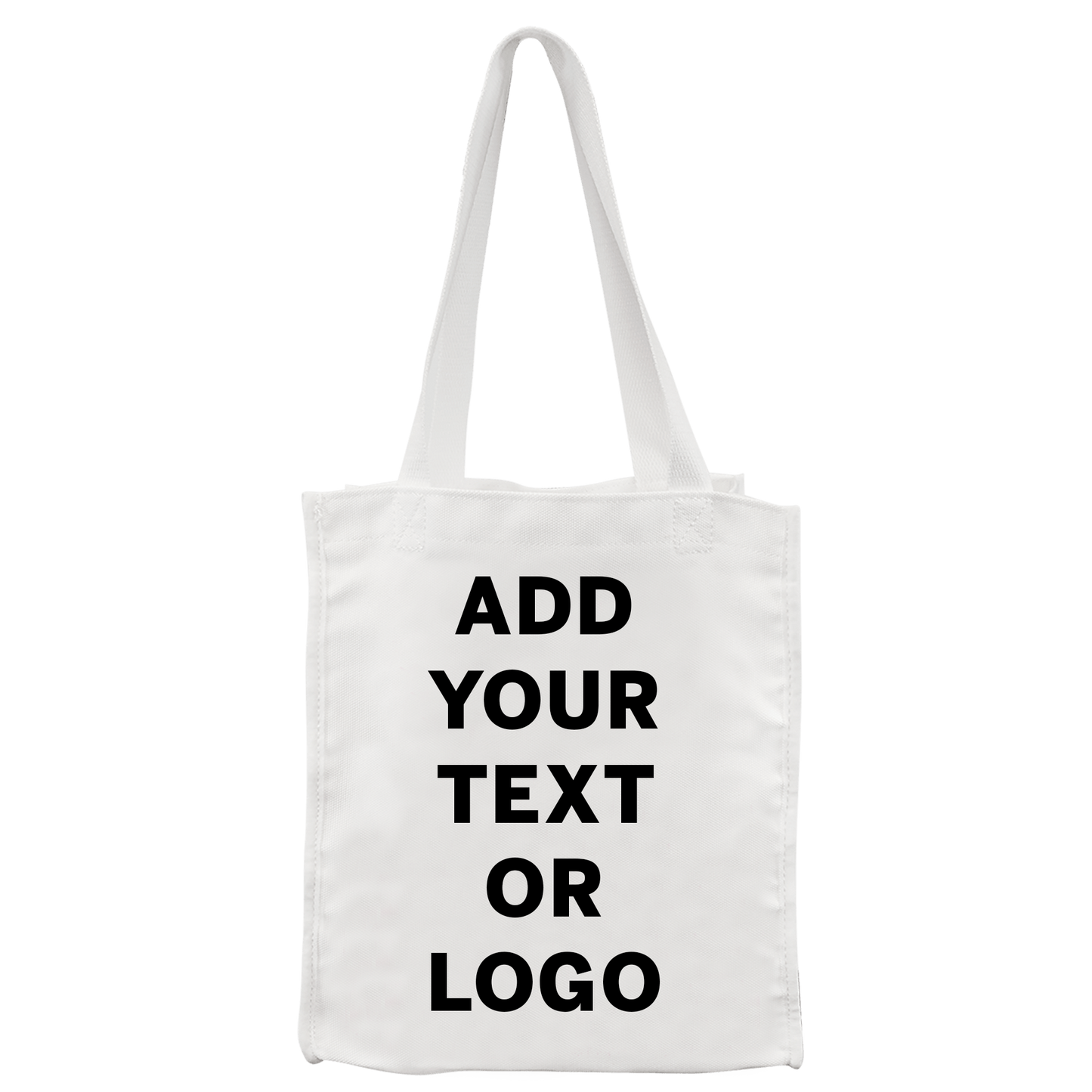 Fully Customizable White Canvas Bag 10"x12"