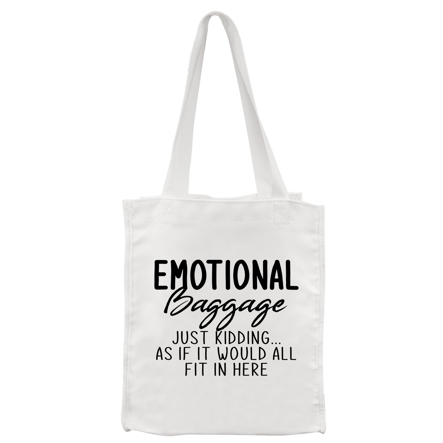 White Canvas Bag 10"x12"
