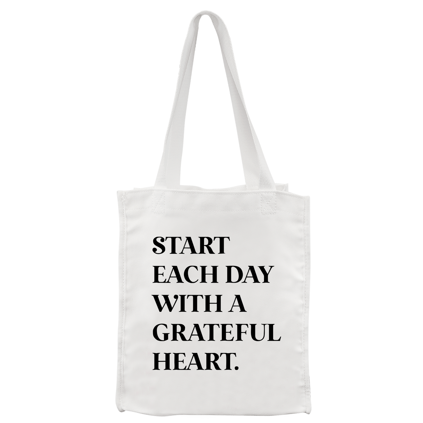 White Canvas Bag 10"x12"