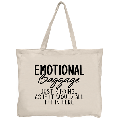 Extra-Large Linen Tote Bag 20"x16"