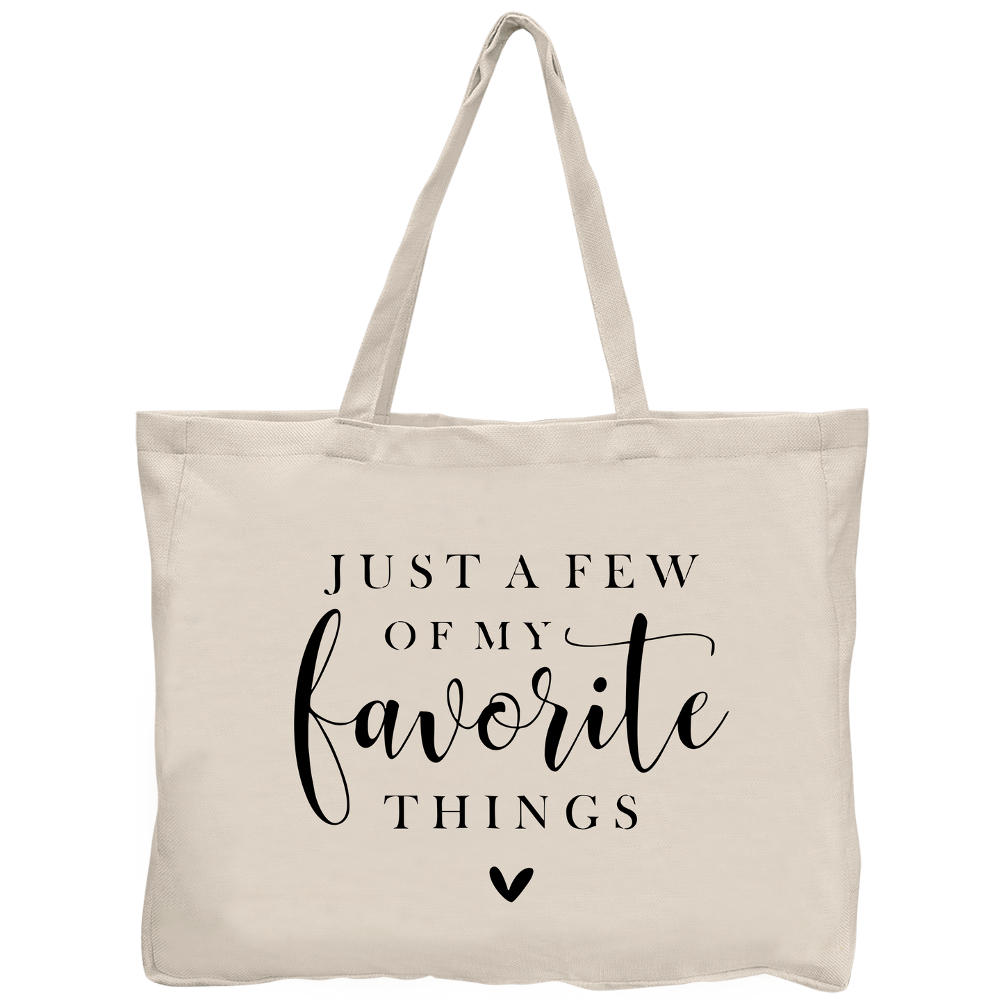 Extra-Large Linen Tote Bag 20"x16"