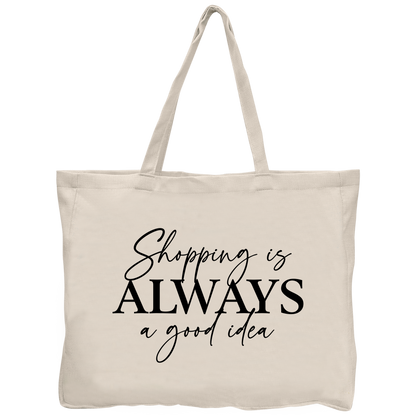 Extra-Large Linen Tote Bag 20"x16"