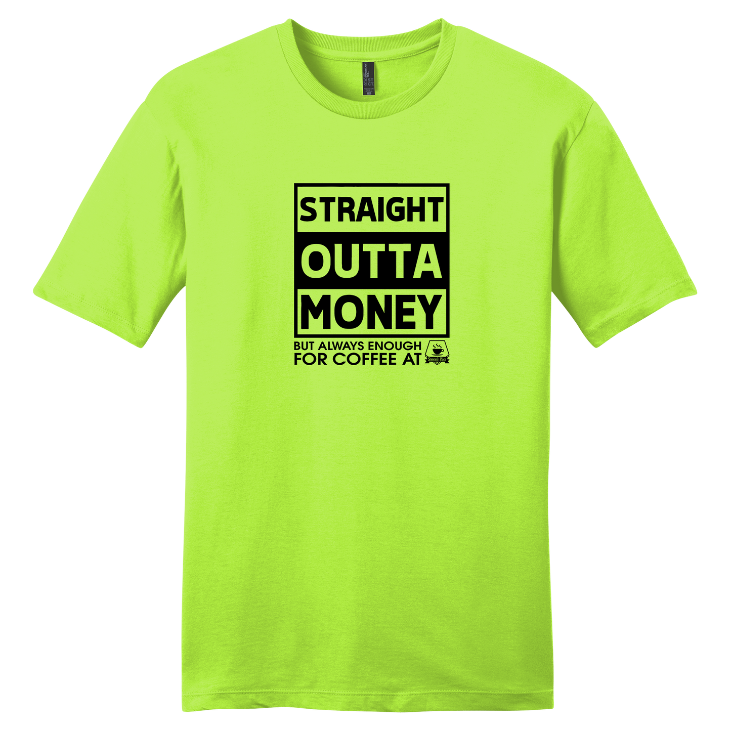 Spencer's Place - Straight Outta Money Short Sleeve T-Shirt