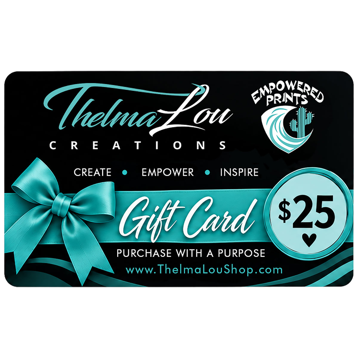 The ThelmaLou Creations Gift Card