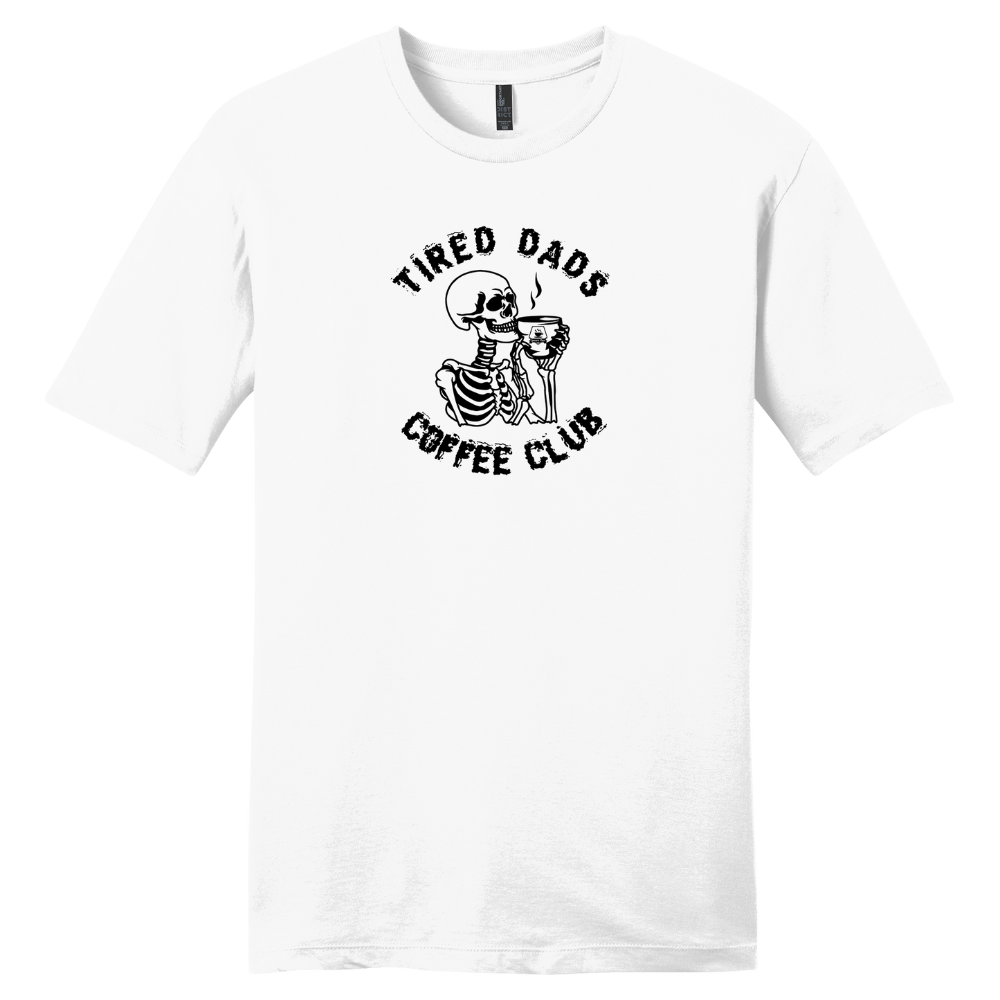 Spencer's Place - Tired Dad Coffee Club Short Sleeve T-Shirt