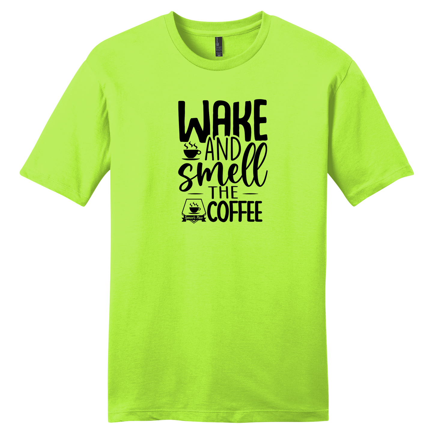 Spencer's Place - Wake And Smell The Coffee Short Sleeve T-Shirt
